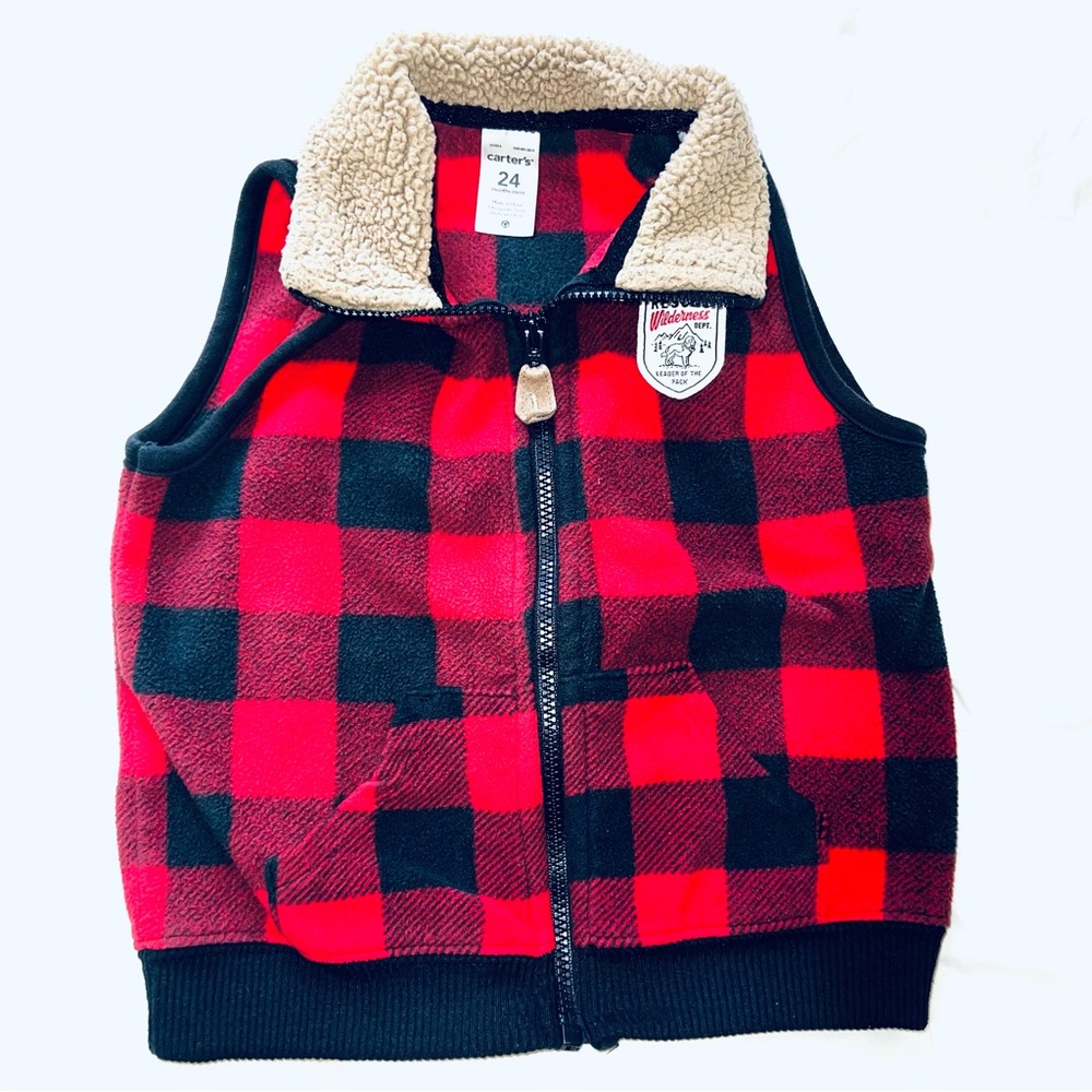 Buffalo Plaid Vest